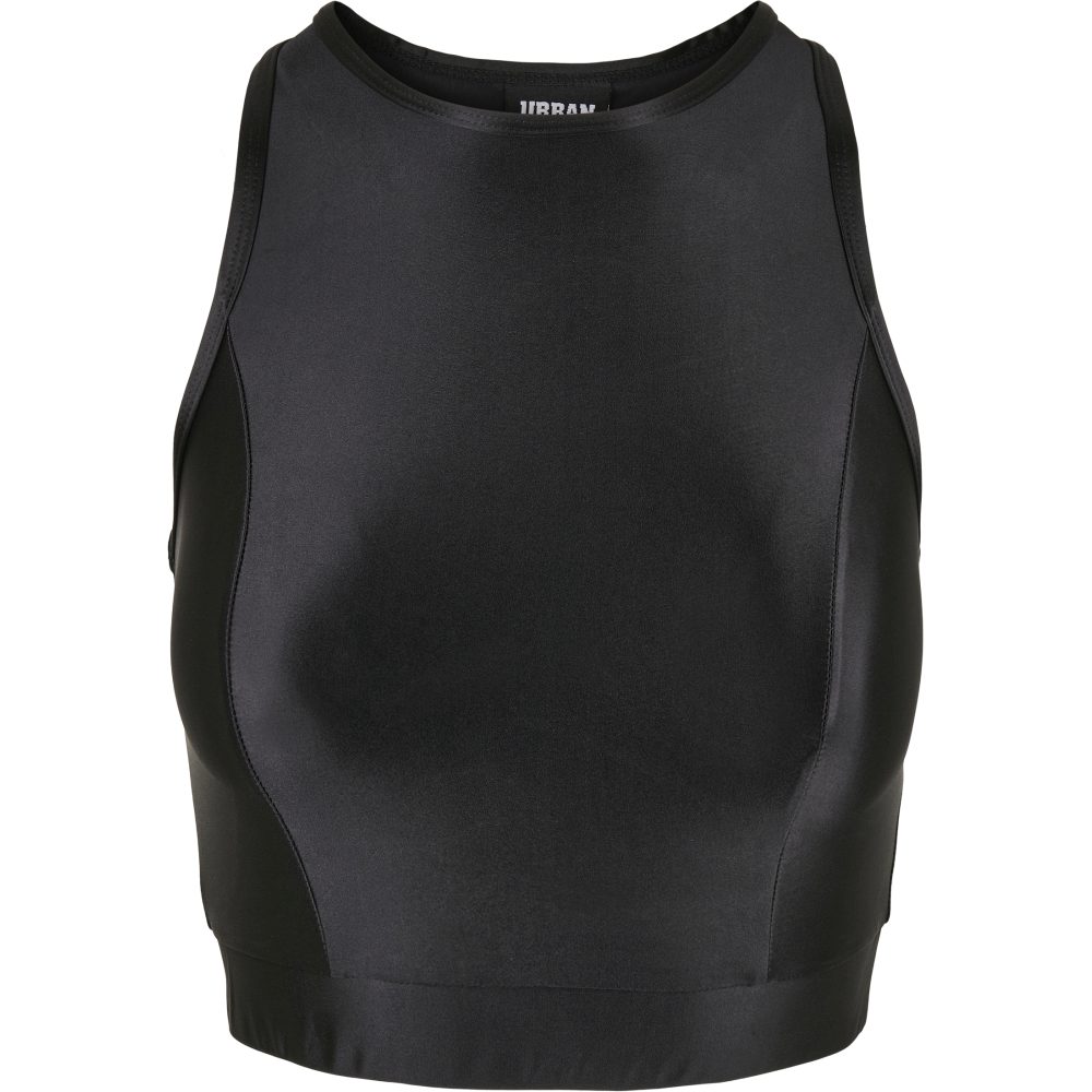 Urban Classics - Shiny Sport top - Black